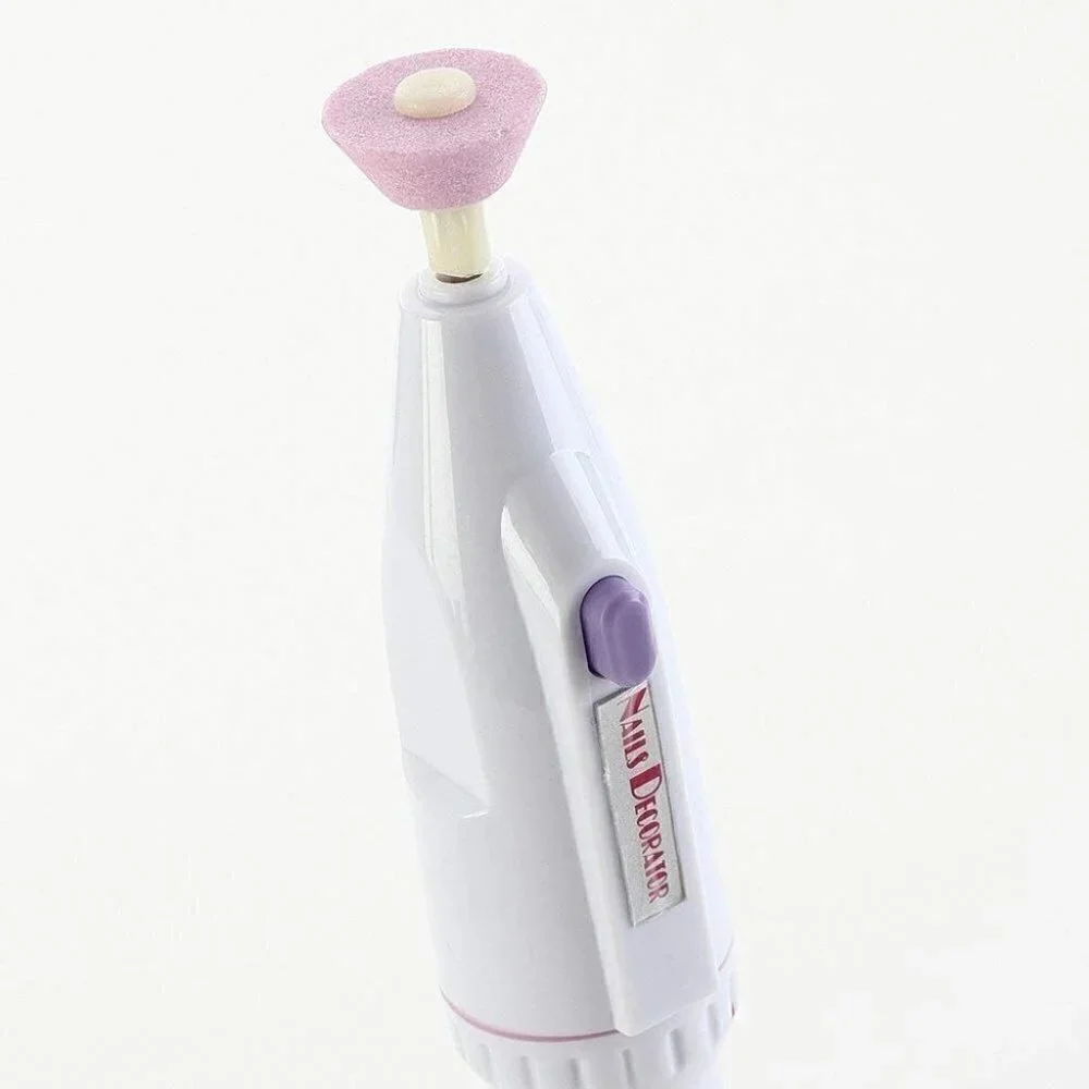 Electric Manicure Set, YWQ 5-in-1 Electric Manicure Nail Drill File Grinder Groo